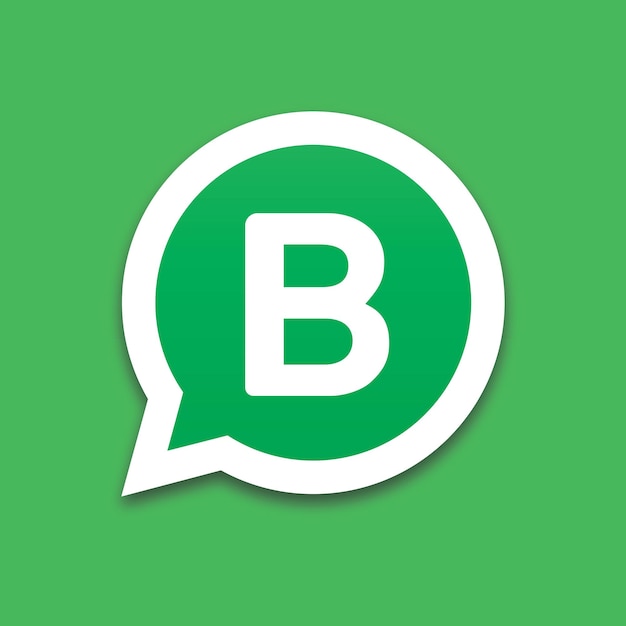 비즈니스 whatsapp 아이콘 디자인