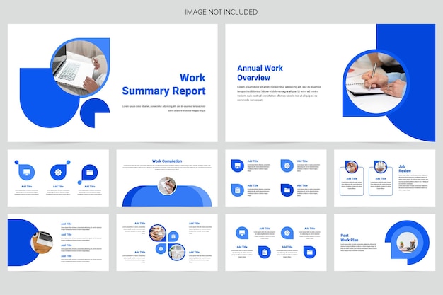 Business Work Summary Plan Presentation