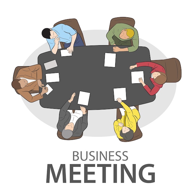 Business workflow, time management, planning, task app, teamwork, meeting.