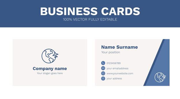 Businesscardsstarttemplate