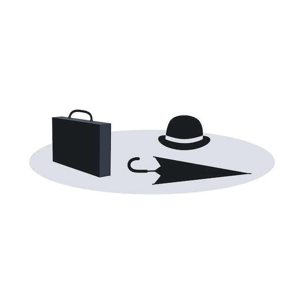 Vector businessman icon