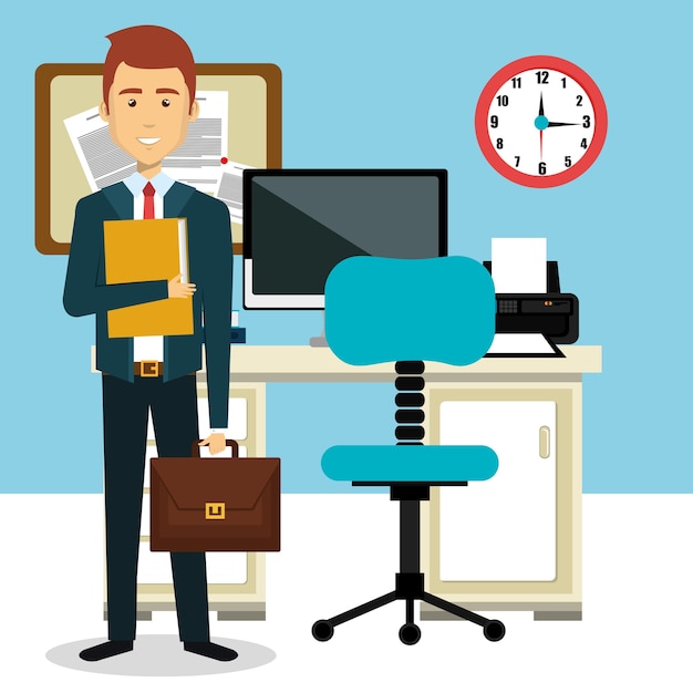 businessman in the office 