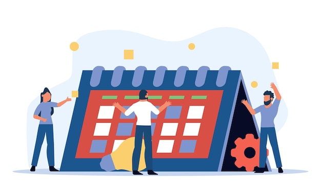 Businessman succesvolle carrière vector illustratie bedrijf robuuste groei in de competitieve