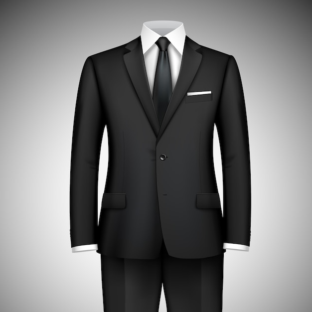 Vector businessman suit