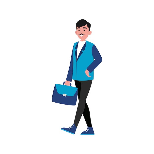 Businessman vector illustration