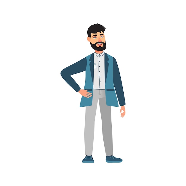 Vector businessman vector illustration