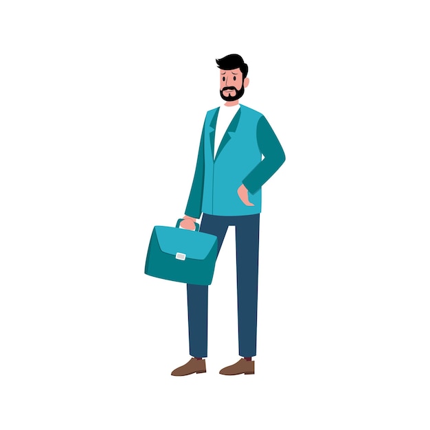 Businessman vector illustration