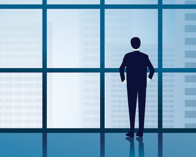 Businessman Vision Concept
