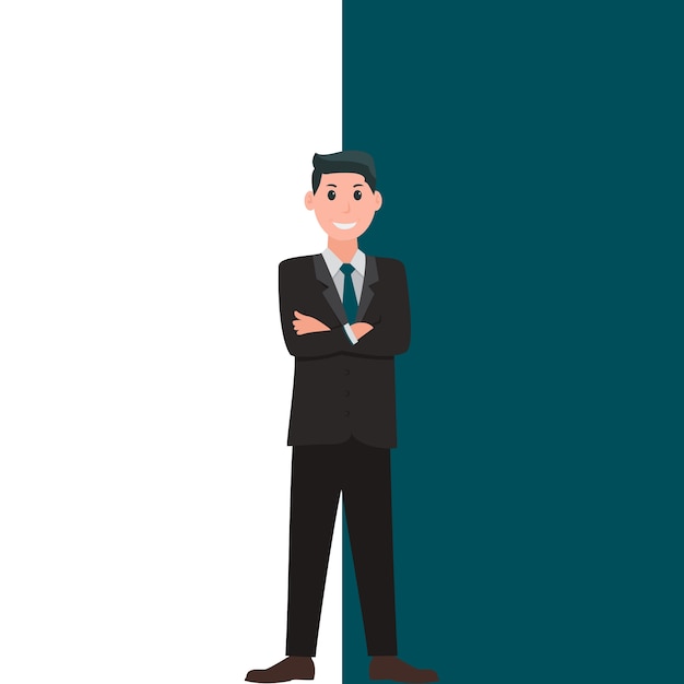 Vector businessman