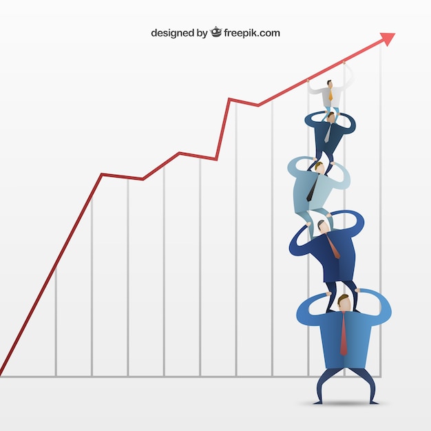 Вектор Предприниматели с графика