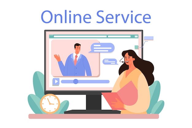 비지니스 개인 비서 온라인 서비스 또는 플랫폼