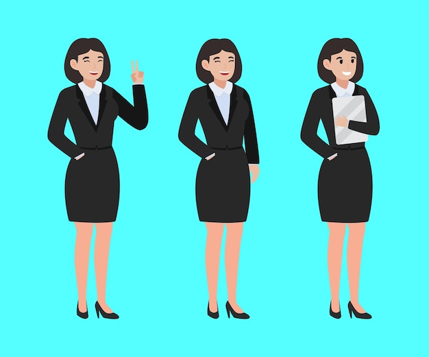 Businesswoman Character