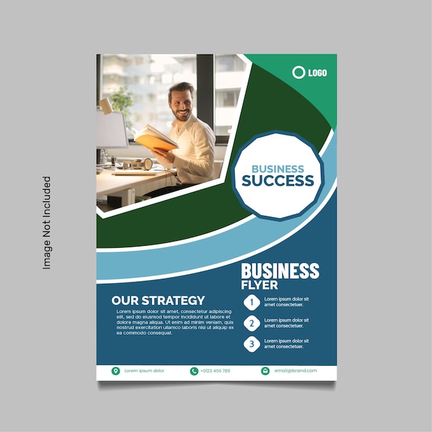 Vector bussiness flyer 5