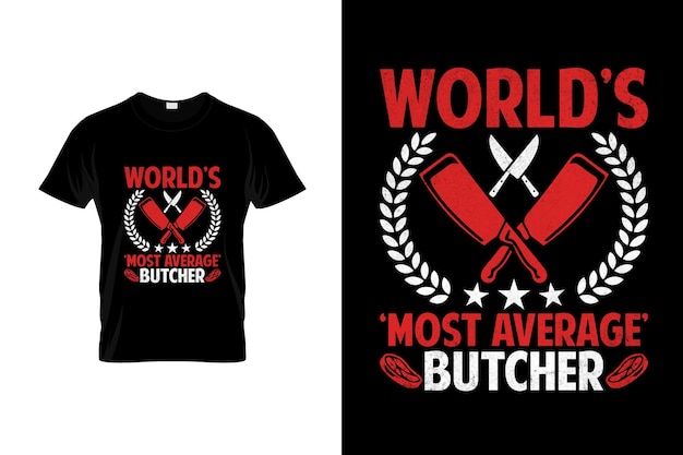 Butcher Tshirt design