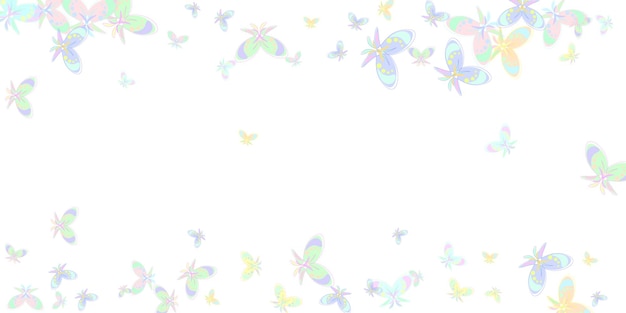 Vector butterflies flying shape vector design