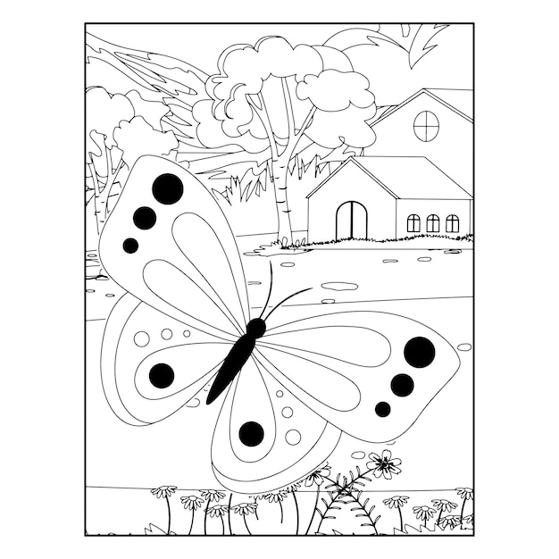 Butterfly Coloring Pages