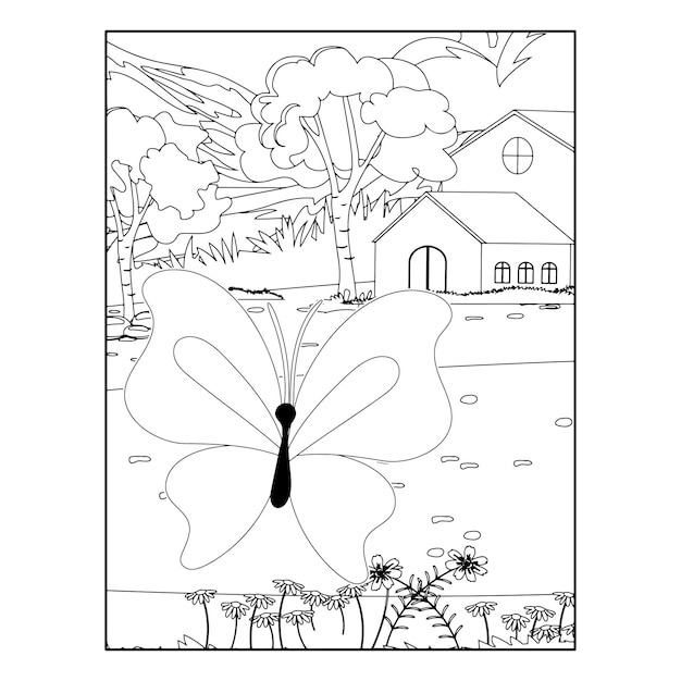 Butterfly Coloring Pages