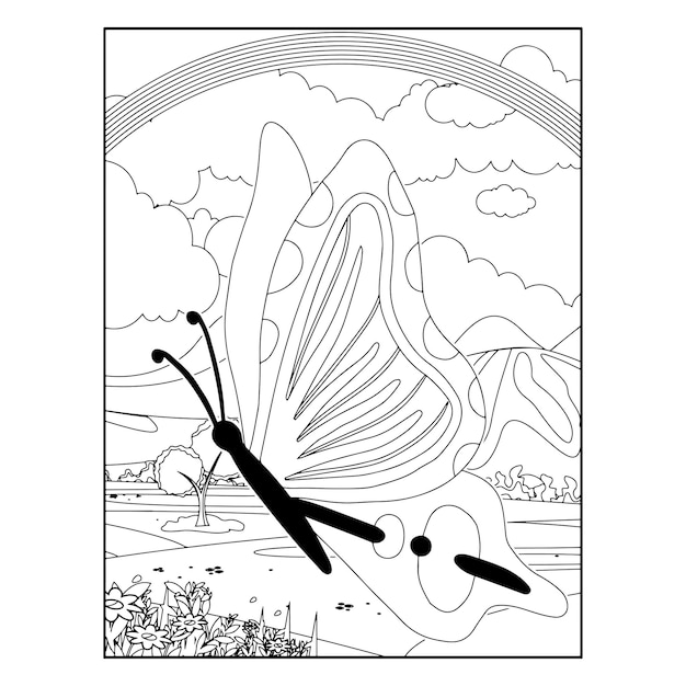 Butterfly Coloring Pages