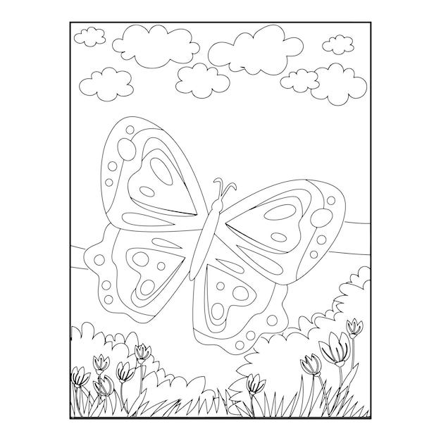 Butterfly Coloring Pages