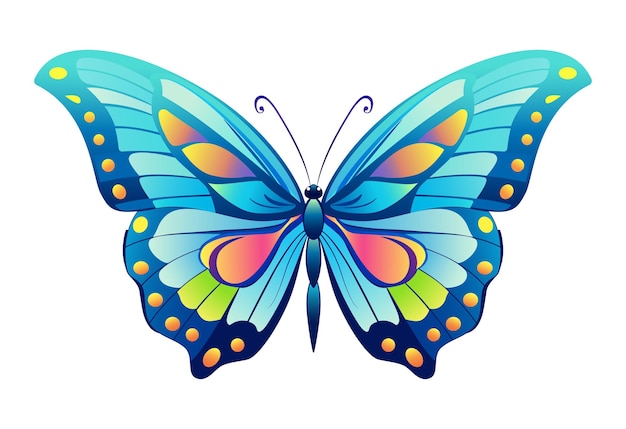 butterfly Hand drawn vector illustration