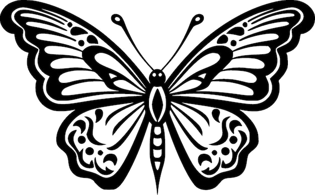 Butterfly High Quality Vector Logo Vector illustration ideal for Tshirt graphic