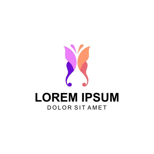나비 아이콘 동물 아이콘, 곤충 아이콘입니다. 로고, 마스코트, 엠블럼 및 기호 무료 벡터