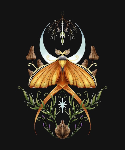 Vector butterfly illustration