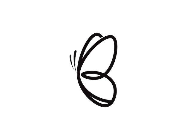 butterfly logo design vector inspiration butterfly vector logo simple