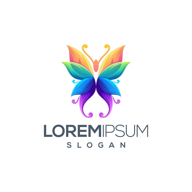 Butterfly logo design