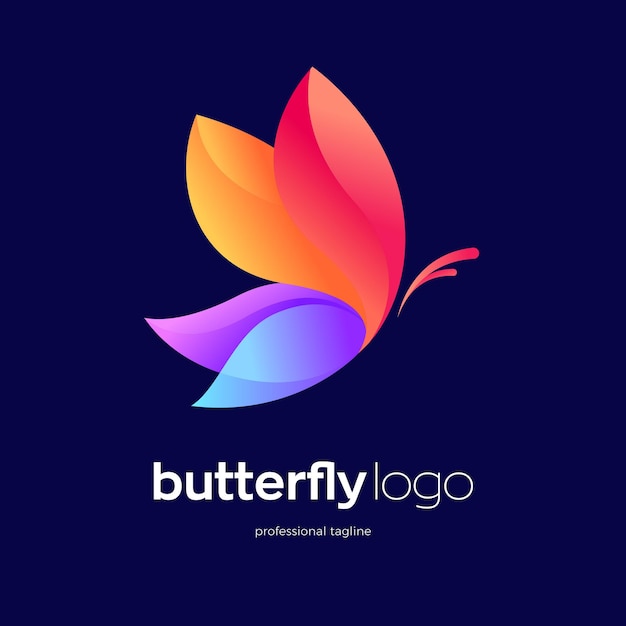 Butterfly logo design