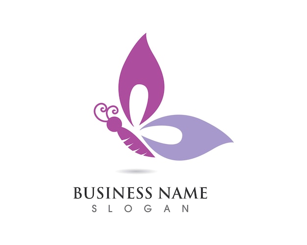 Butterfly logo template