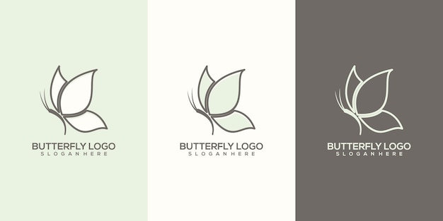  butterfly logo template