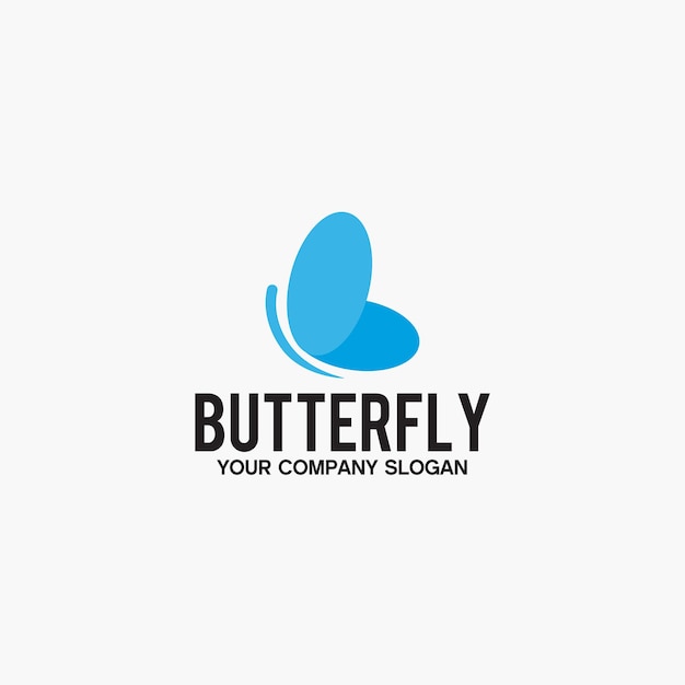 Vector butterfly logo