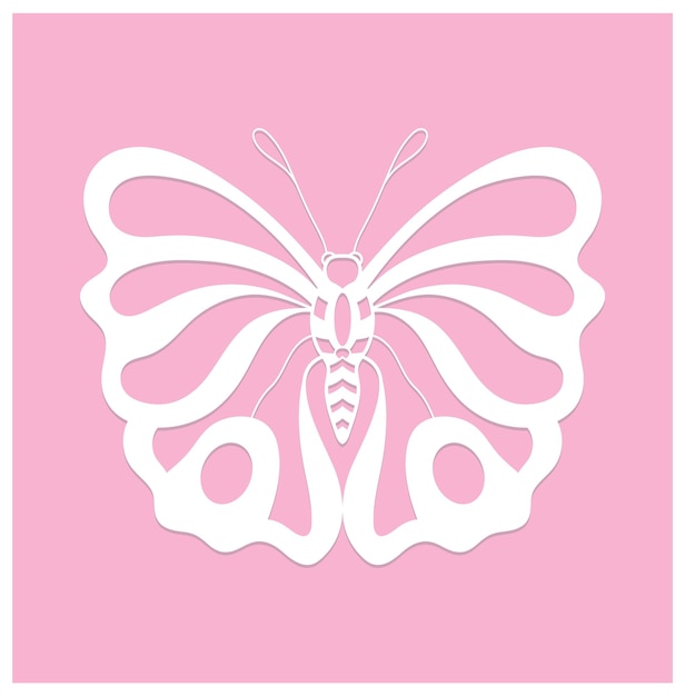 butterfly outline drawing for kids