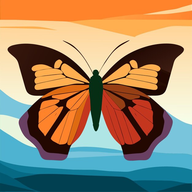 Vector butterfly page backgrounds a palette of inspiration