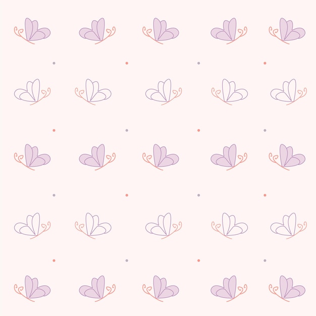 butterfly pattern illustration background