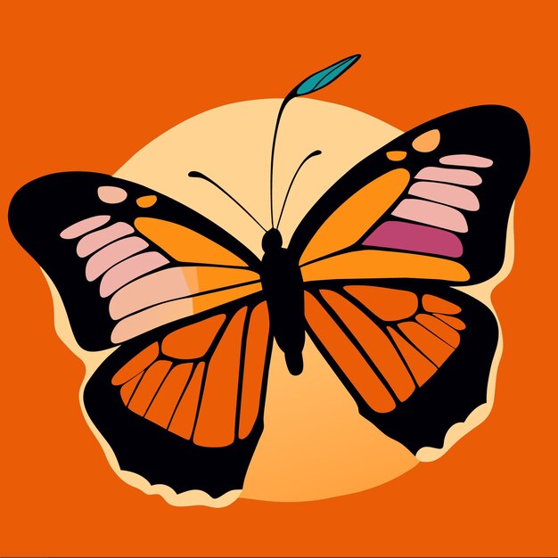 Butterfly patterns crafting beauty with vectors