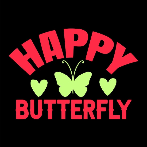 butterfly t shirt design Vector file