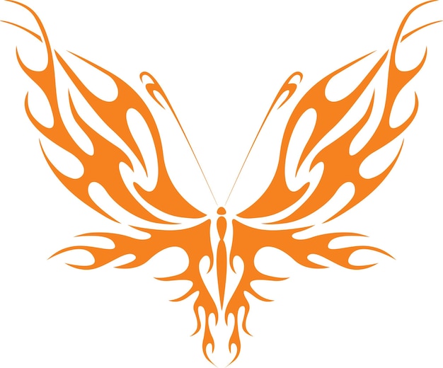 Vector butterfly vector cut file for cutting sticker