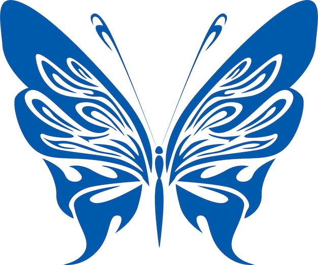 butterfly vector cut file for cutting sticker