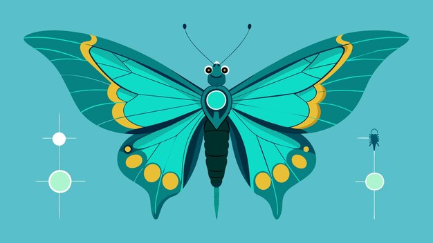 Vector butterfly vector graphics illustration eps source file format lossless scaling icon design