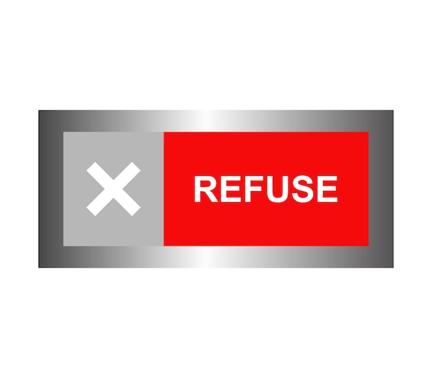 Button refuse