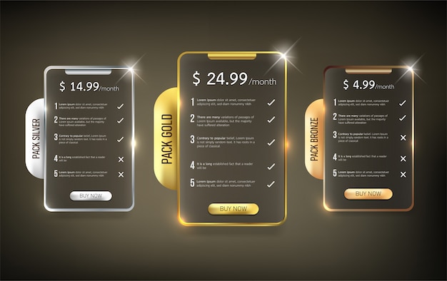 ボタンweb価格表pack4