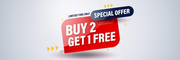 Buy get free banner template design.