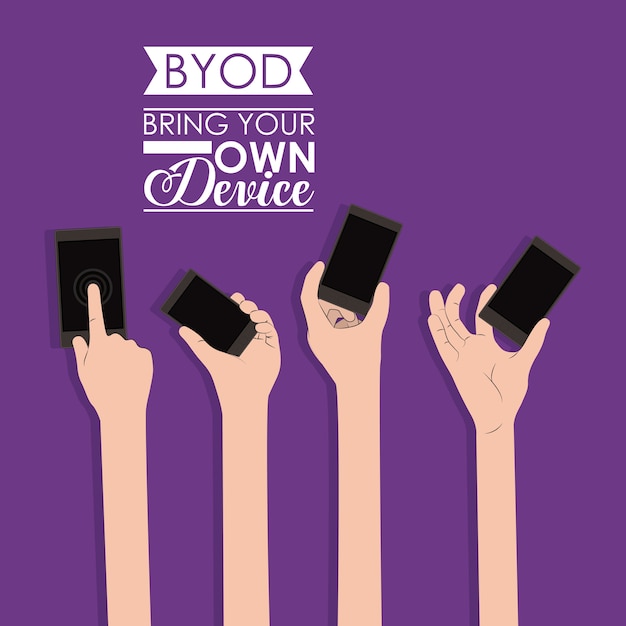 Vettore design byod