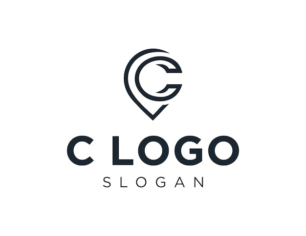 C brief logo ontwerp