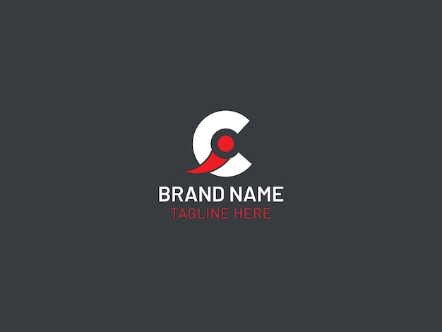 C brief logo ontwerp