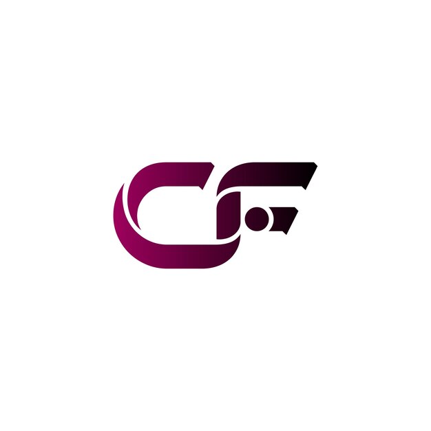 Vector c f logo