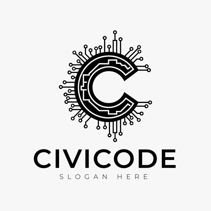 Vector c letter logo company logo creative logo tech logo minimal