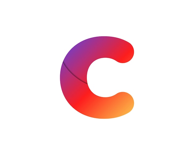 C 文字ロゴ アイコン テンプレート デザイン ベクトル ロゴタイプ要素抽象 c 文字ビジネス ロゴ デザイン テンプレート コーポレート ・ アイデンティティ エンブレム ラベルの抽象的なベクトル要素